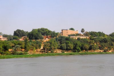 Grand Hôtel on the banks of the Niger River, Niamey