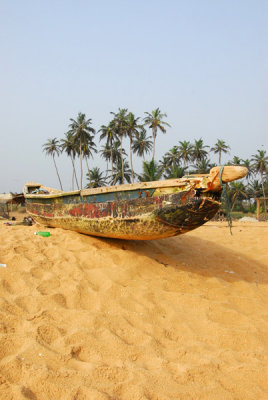 Fishing boat, Grand Popo, Benin