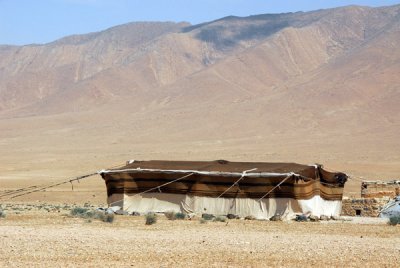 Bedouin tent (supposedly you can spend the night) Bagdad Cafe 66