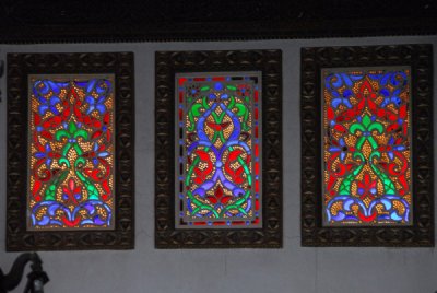 Throne Room, Citadel of Aleppo - stained glass