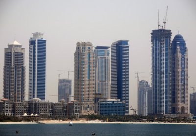 Dubai Marina from Palm Jumeirah