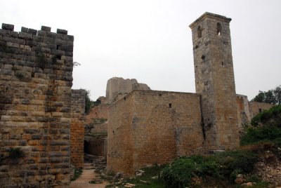 The mosque built after Saladins conquest of Saone Castle