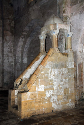 Minbar in the coverted Crusader chapel