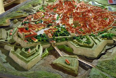 Fortress Tallinn - model at the City Museum