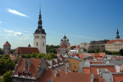 St. Nicholas Church, Nevsky Cathedral & Toompea Hill, Tallinn