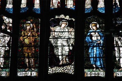 Stained glass, St. Pauls Cathedral, Calcutta