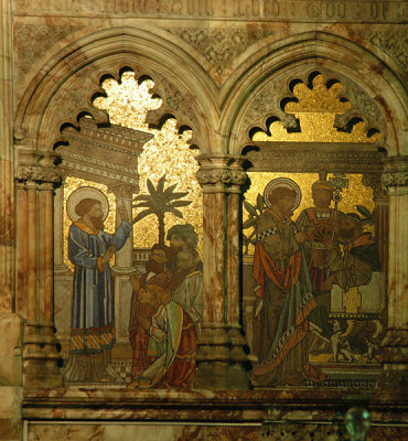 Mosaic, St. Pauls Cathedral, Calcutta