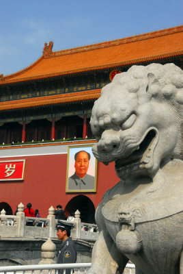 Lion, Tiananmen, Beijing