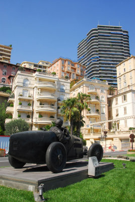Monument to the 1st Grand Prix de Monaco
