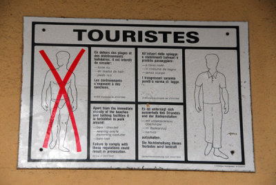 Dress code for tourists in Monaco
