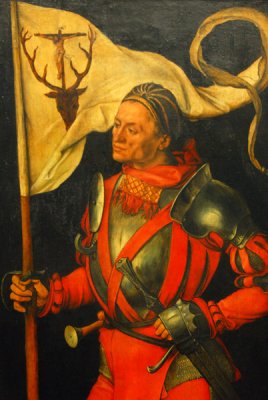 Albrecht Drer - Paumgartner Altar right wing - St. Eustachius