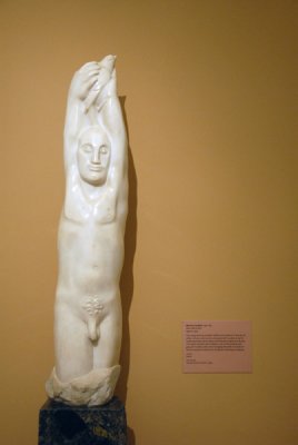 Man with a Bird, 1929, by Maurice Lambert