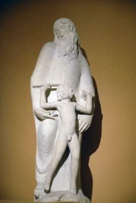 Propspero and Ariel, 1931, by Eric Gill