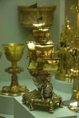 The Burghley Nef, 1527 (salt cellar)
