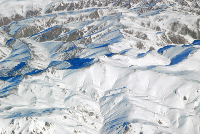 Snow covered mountains of Eastern Turkey