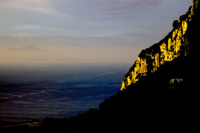 The Golden Cliffs of Capri