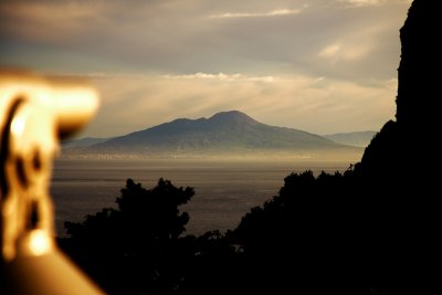 Mt. Vesuvius at dawn