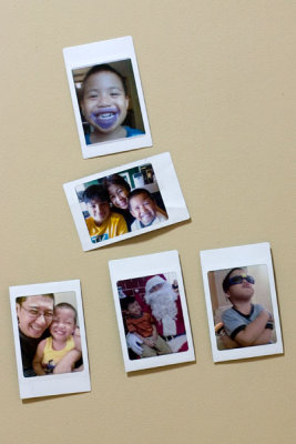 Cellphone polaroids