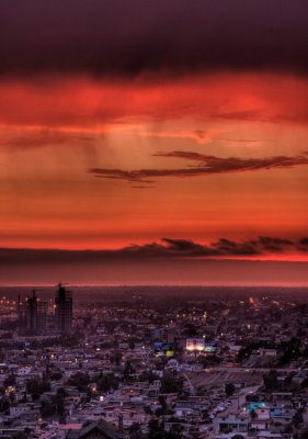 Tijuana sunset