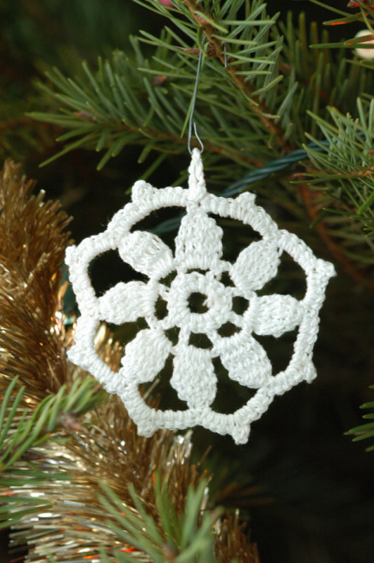 Crocheted Snowflake