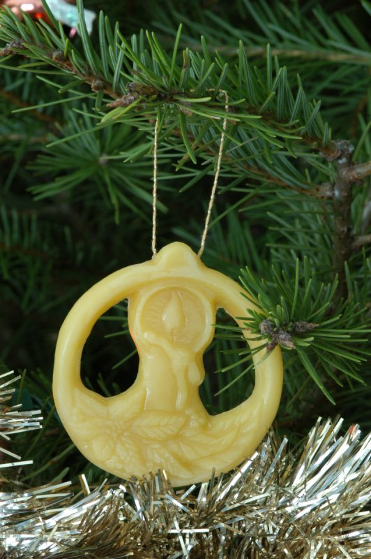 Beeswax Ornament