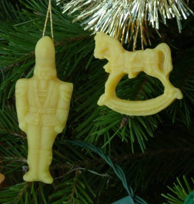 Beeswax Ornaments