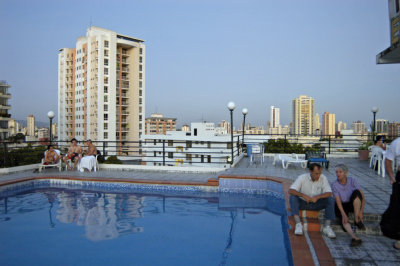 Poolside atop of El Parador
