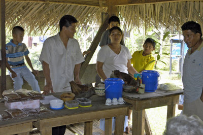Cacao demonstration