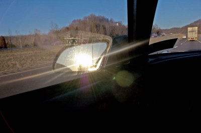 sun in mye eye