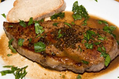 steak au poivre