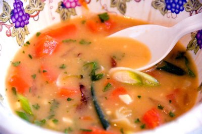 coconut vegetable soup