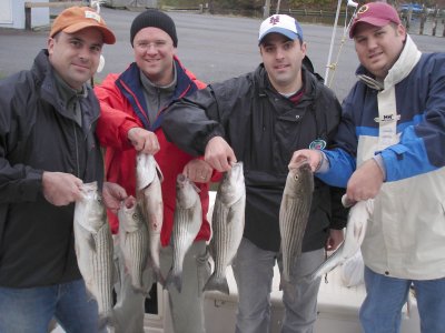 10/27/2006 - Cingular Team showing off nice limit of Stripers