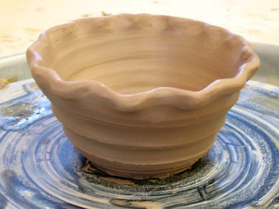 Small Bowl - Just Thrown
