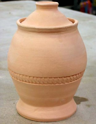 Jar #3 - Bisque Fired