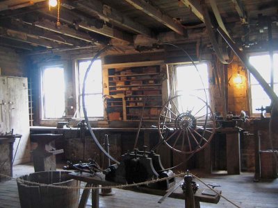 Wheel Building Area