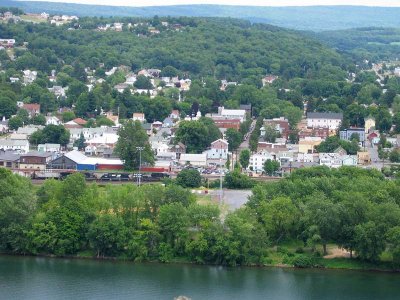 From Shikellamy Park Overlook