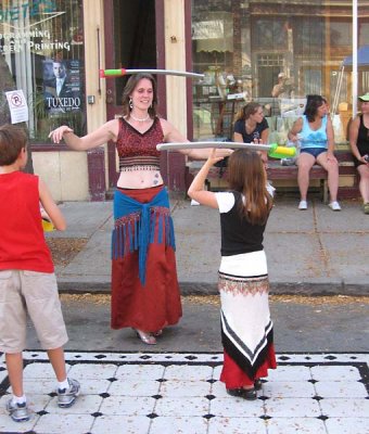 Belly Dancing Student