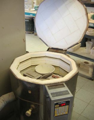Bisque Kiln - Partial Load