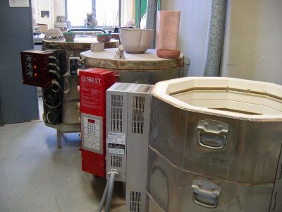 Three Bisque Kilns