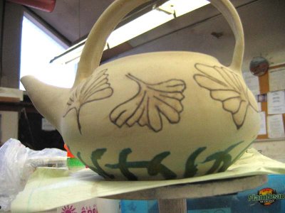 Teapot After  Wiping