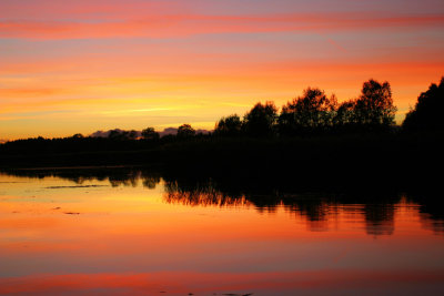 Sunset - Vallentuna Lake
