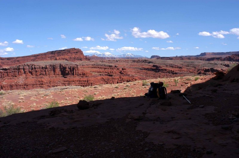 This view crosses the Colorado River three times