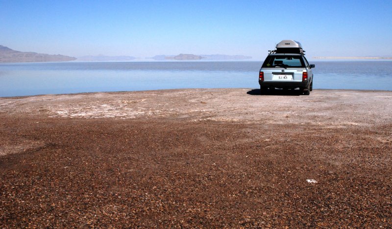 A lake instead of salt