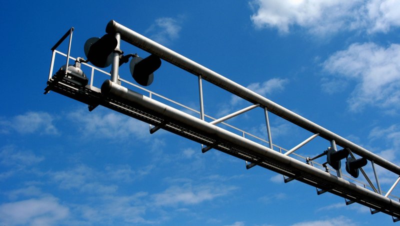 Grade crossing warning signals