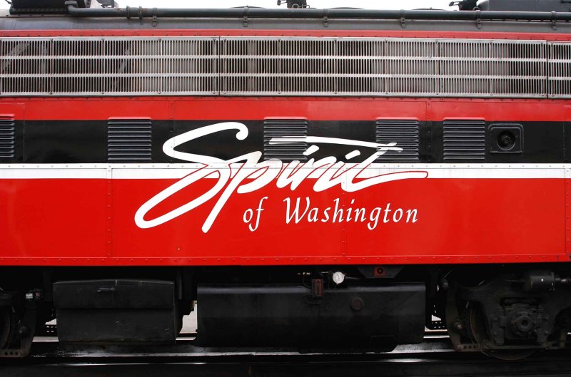 Dinner train locomotive