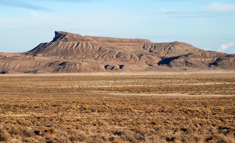 Hill and summit (from the Silver Island Backcountry Byway)
