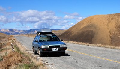 Off the beaten track east of Green River, Utah