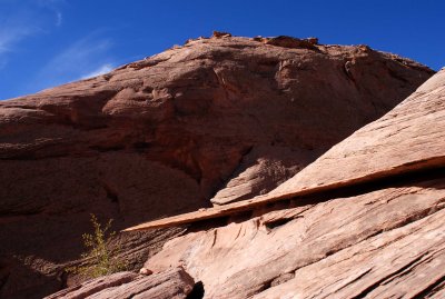 View that reveals the sheet nature of the sheet rock