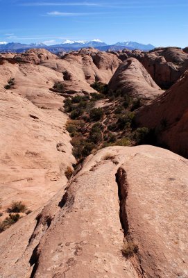Ornament Rock in the distance