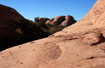 I just walked over this rock: it felt good